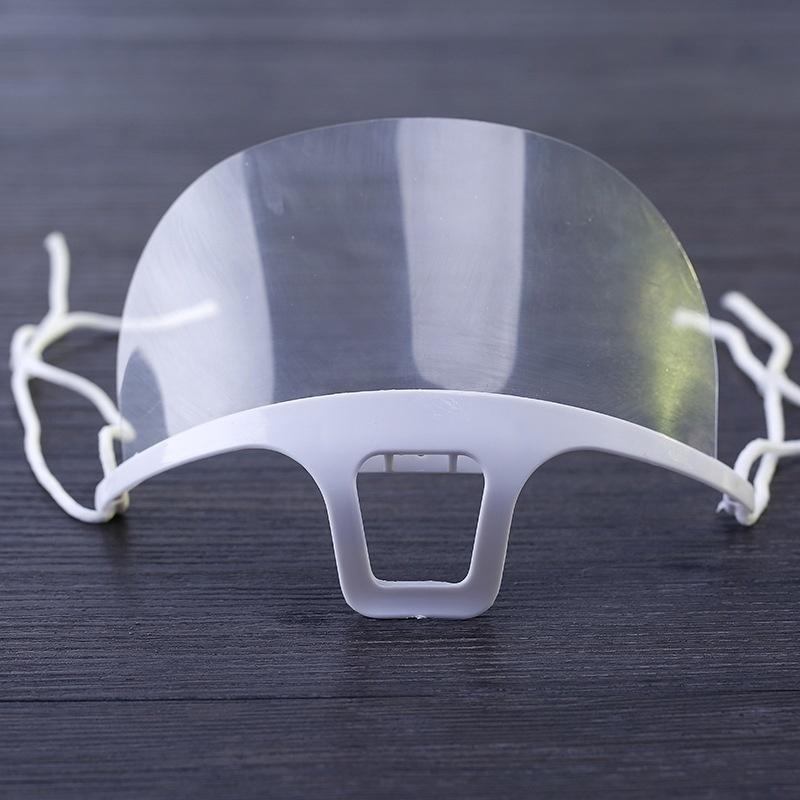 5pcs/lot Transparent Masks Permanent Anti Fog Catering Food Hotel Plastic Kitchen Restaurant Masks  Kitchen Tools