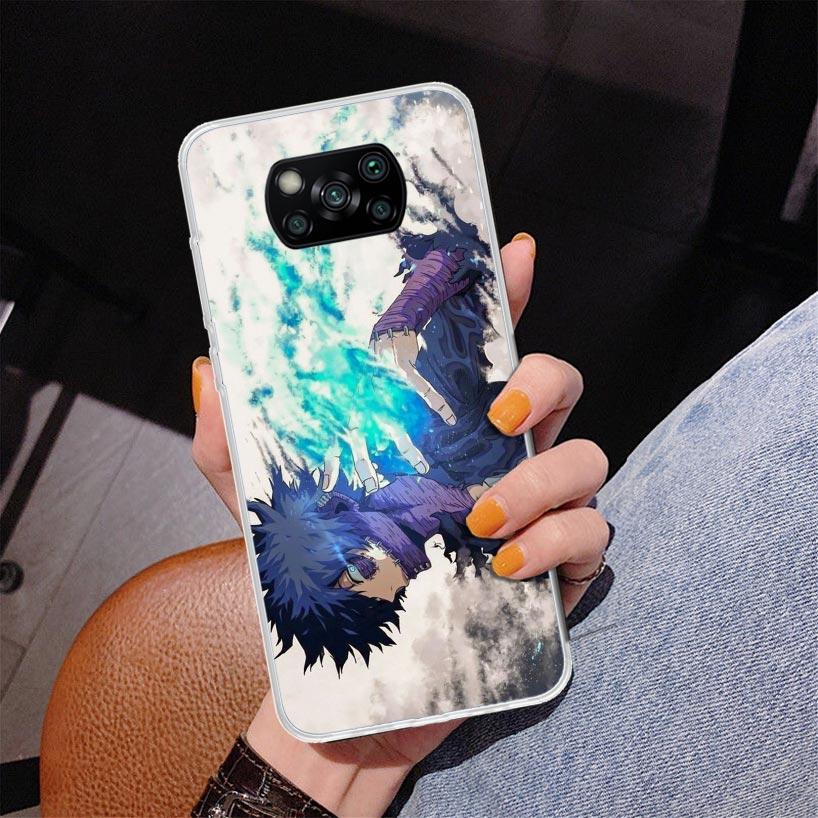 My Hero Dabi Bnha Phone Case For Xiaomi Poco X7 X6 X5 Pro F7 Ultra Redmi 15C 15 13C 13 12C 12 10 10A 10C 9 9A 9C 9T Cover Poco X