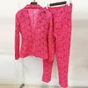 Available 2025: Stylish European & American Celebrity Slim Lace Pantsuit Set