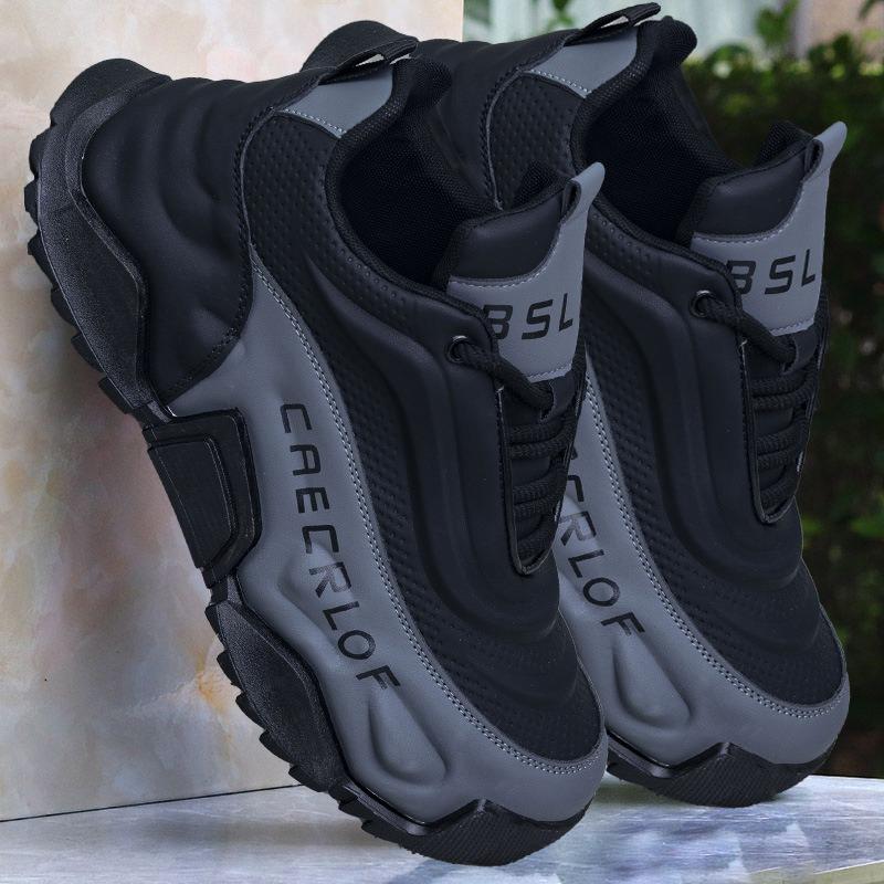 Fashion High-quality Mens Shoes for Teenagers New Inner Height Men Sneakers Anti Slip Wear-resistant Platform Sneakers Zapatillas Hombre