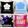 Fashion M-MMary Quant Cushion Cover Comfortable Reversible Pillow Cover Ideal for Car Sofa Bedroom & Beyond