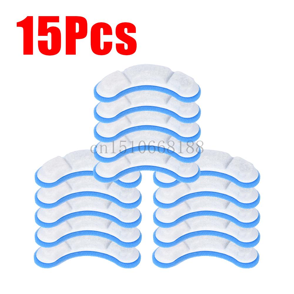 5-50 Stück Katzenbrunnen Ersatzfilterelemente Aktivkohlefilter für Haustier Trinkschale Automatischer Trinkspender