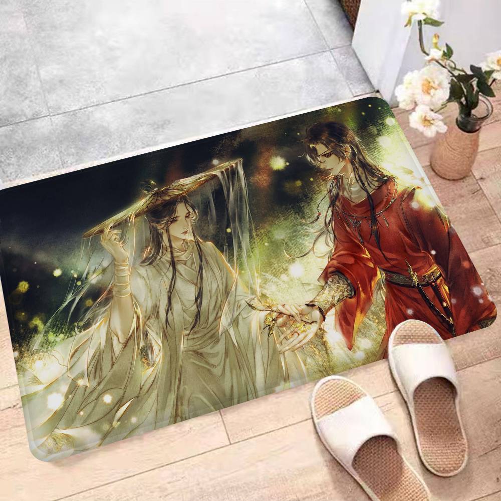 Chinese Heaven Officials Blessing Hallway Carpet Washable Non-Slip Living Room Sofa Chairs Area Mat Kitchen Doormat Area Rug