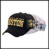 Mesh English CA697 [White Fang] Cap, Letters, Logo, Hat, Running, Outdoor, Women, Men, (White)