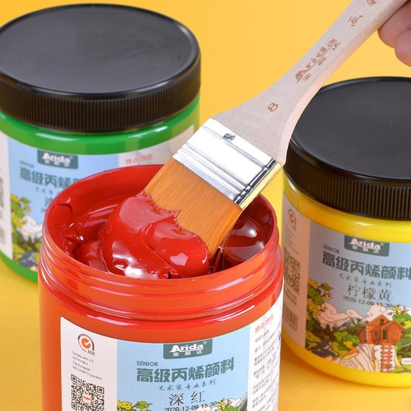 100ml Wall Painting Acrylic Pigment Waterproof and Sunproof Art Student Diy Creative Acrylic Pigment