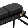 Foldable Foot Spa Trolley Cart with Wheels, 2-Tier Manicure Pedicure Station for Home Salon, Mobile Foot Bath Table with Brakes