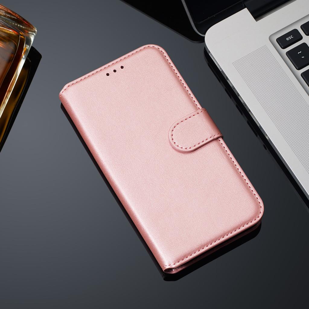 BoerHang Protettivo Custodia per Nokia X30, Slot per Schede, Staffa, Cover Pelle PU Flip Portafoglio per Nokia X30.(Rosa