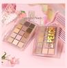 UCANBE Peach Plum 15-Color Eyeshadow Palette: Matte Rose & Pink Earth Tones