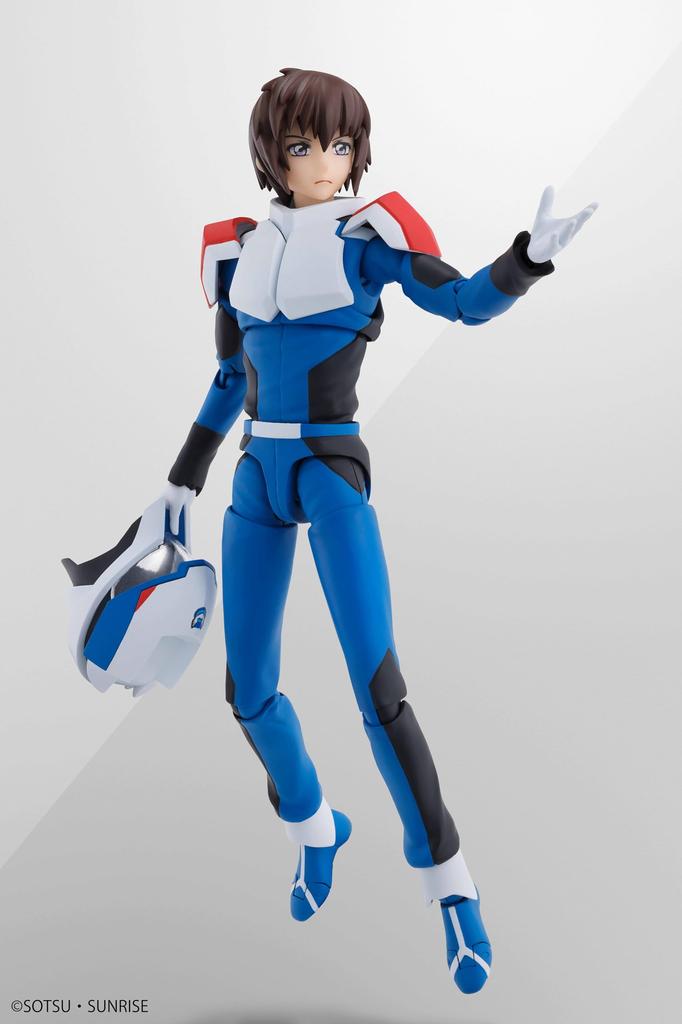 TAMASHII NATIONS Mobile Suit Gundam Seed Freedom Kira Yamato Pilot Suit Bandai Spirits Action Figure (Compass Ver.) S.H.Figuarts
