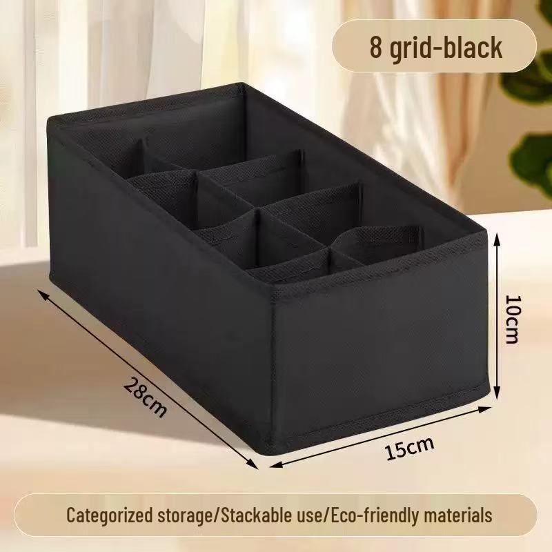 Cross-border Non-woven Underwear Organizer Set: 4-Piece Storage for Bras, Socks, Underwear