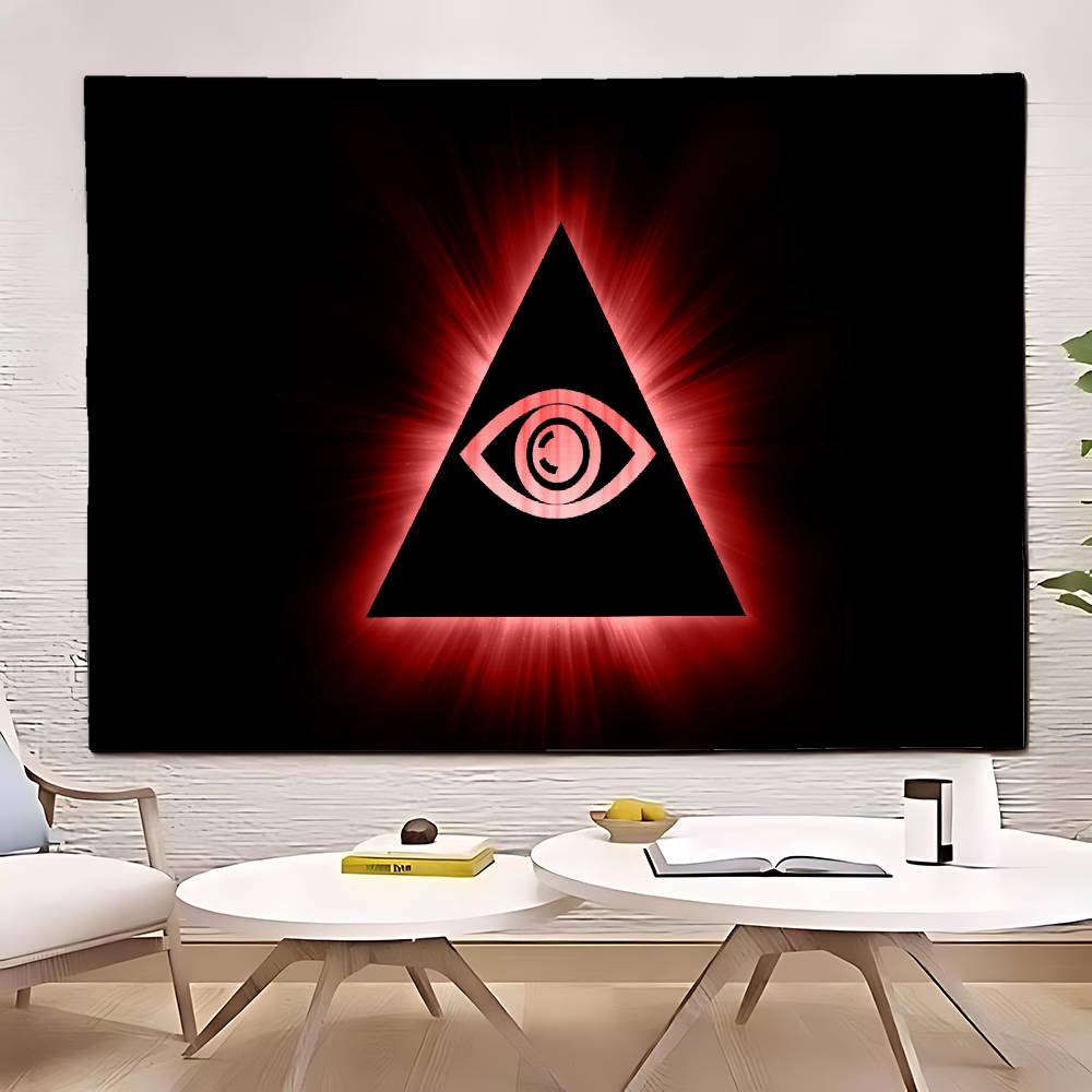 

Ring Freemasonry Illuminati Masonic Tapestry Customizable Tapestries Of Various Styleswall Hangings Celebrity wall Hangings 74x94cm(29x37in)