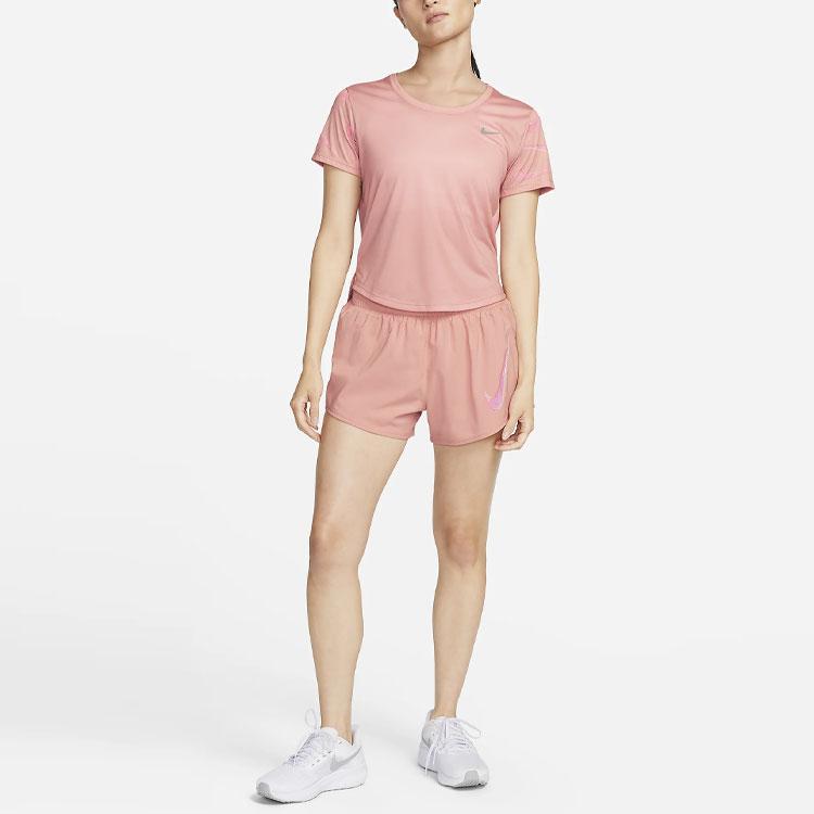 New Nike T Shirts Women's Pink FB4682-618