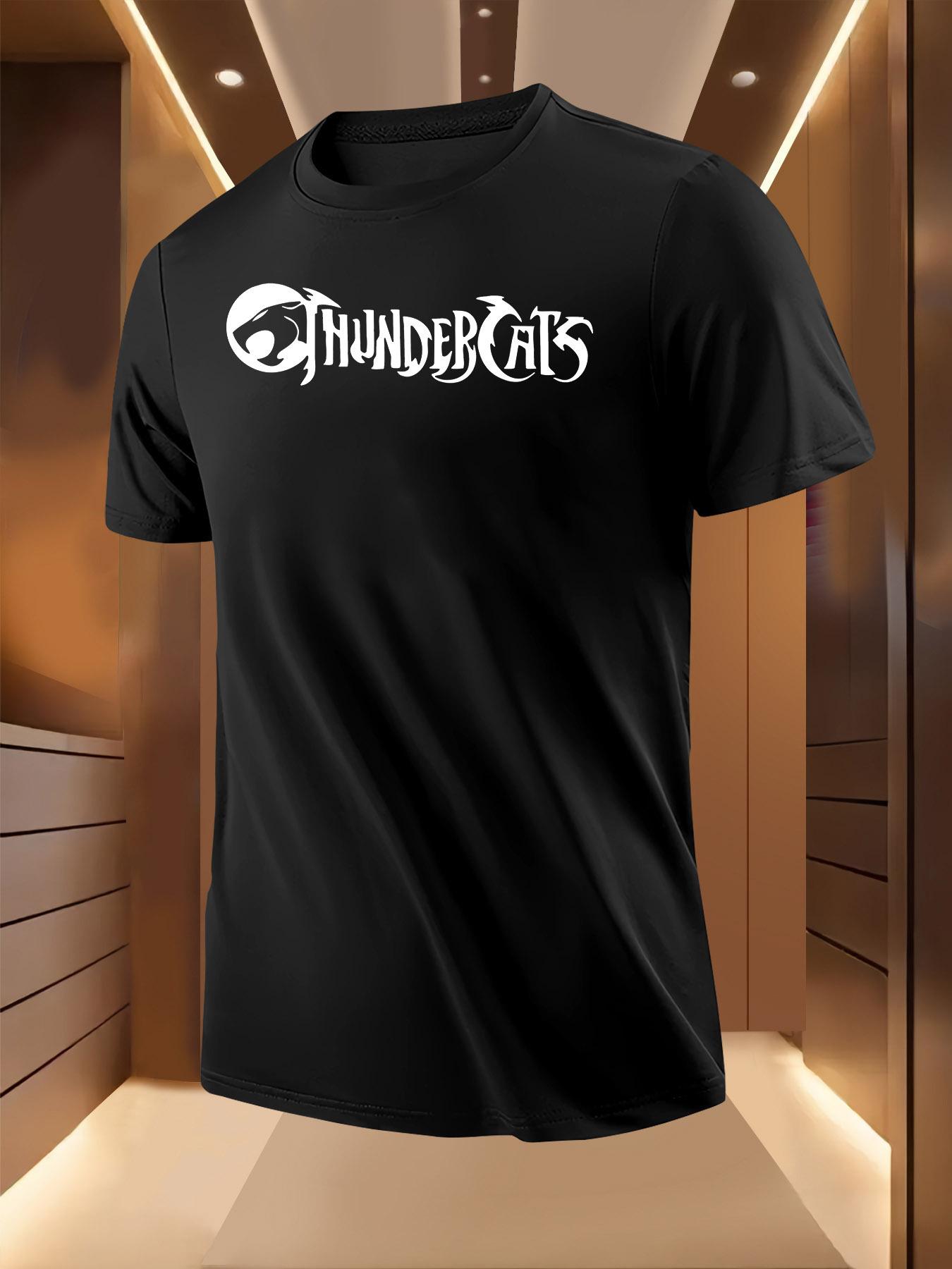 Thundercat Fantasy Logo Print Pattern Tshirt XL