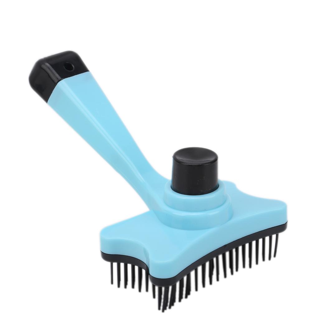 Pets Brush Remove Loose Undercoat and Tangled Hair Improve Blood Circulation for Cat DogBlue