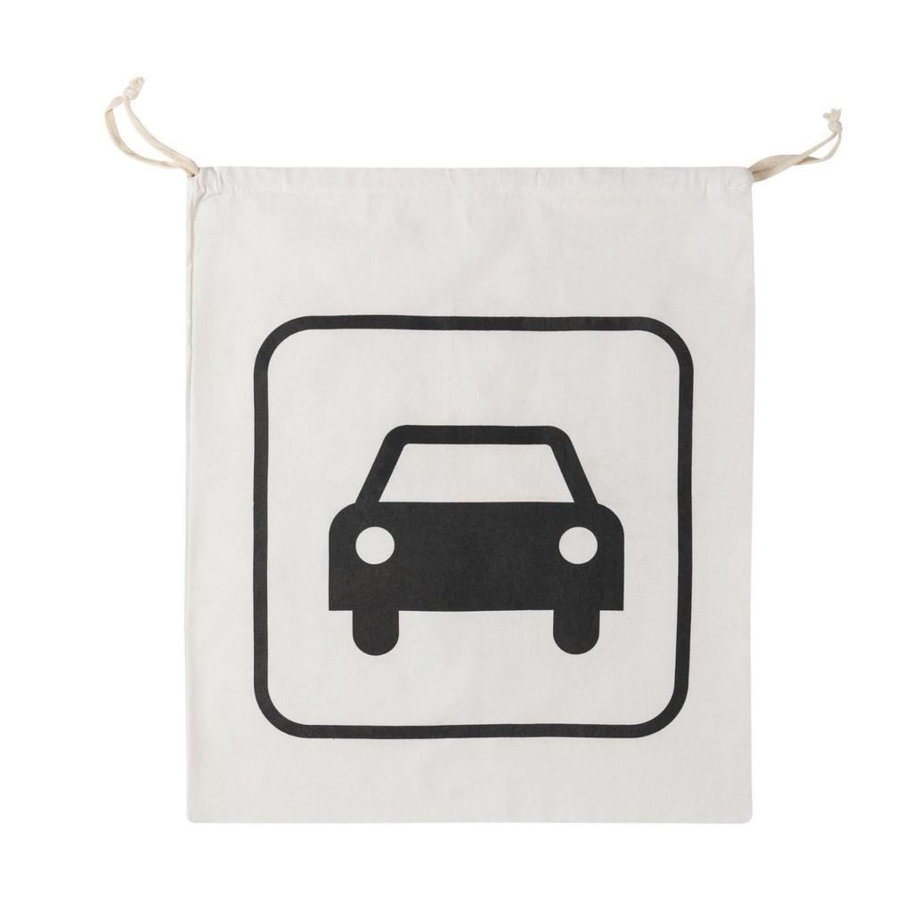 Custom Logo Cotton Drawstring Canvas Pouch - Clothes Storage Linen Bag
