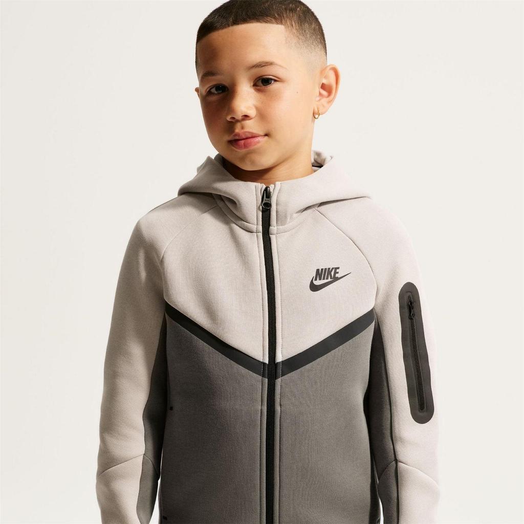 Nike Childrens/Kids Tech Fleece Full Zip Hoodie
