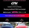 Compatible Front Lip Body Kit for 2018-2023 Ford Mustang GT350 Modified Bumper