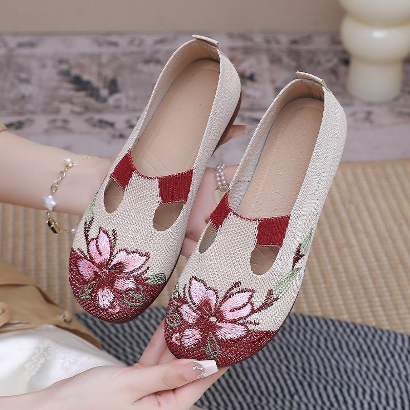 

Spring Slip On Loafers, Soft Sole Soft Surface Breathable Anti-slip Wear Resistant Casual Shoes 34