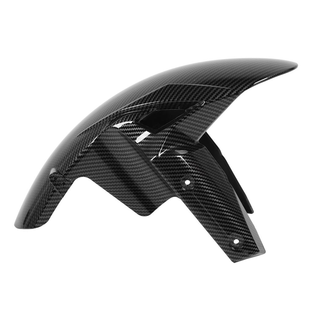 Motorcycle Front Mudguard Carbon Fiber Style Shockproof Wheel Splash Fairing Mud Flap for ZX‑6R 2019 to 2023