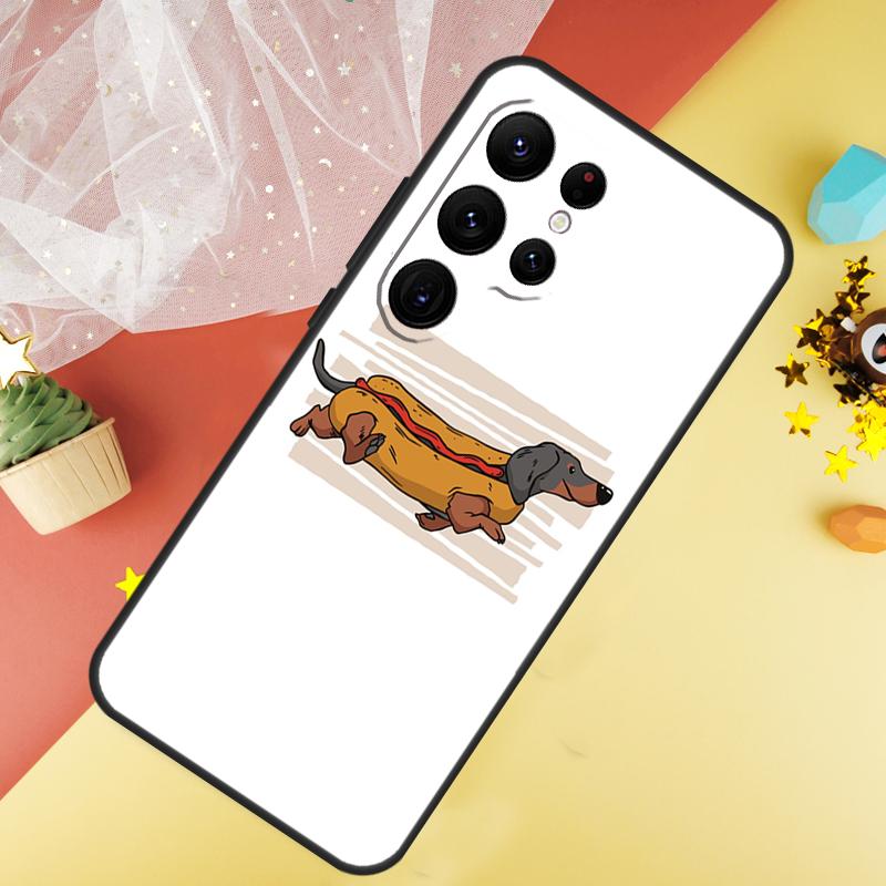 Dachshund Dackel Dog Phone Case For Samsung Galaxy S25 FE S23 S21 S20 S22 S24 S26 Ultra S10 S26 Plus Cover Coque