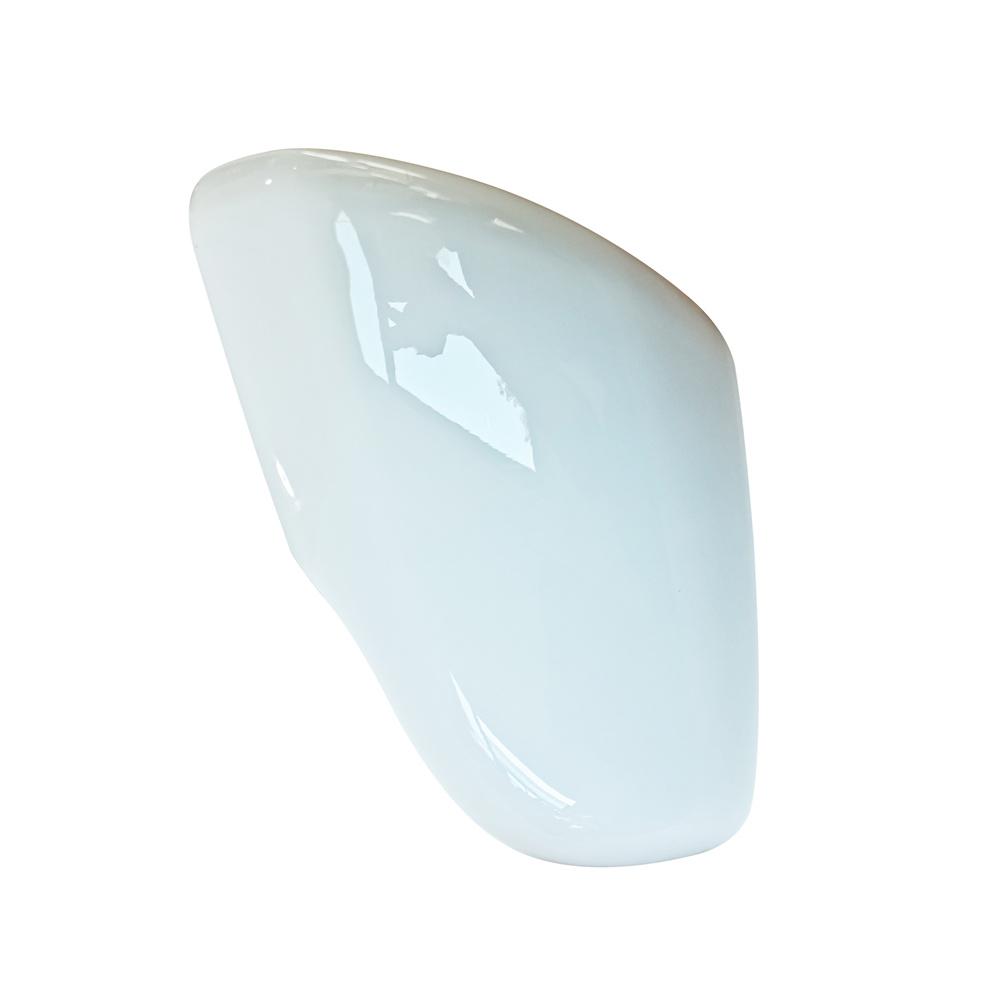 White Left Side Rear View Mirror Cover For Ford Edge 2015-2020