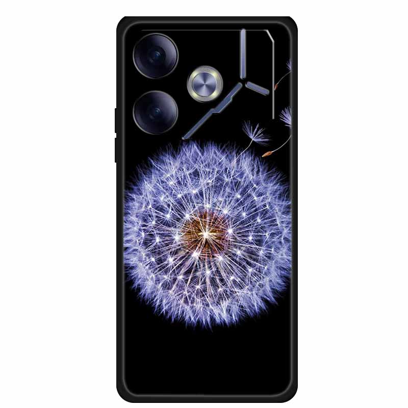 Phone Case For Tecno Pova 6 Back Cover Case Shockproof Black Silicone Soft Funda For Tecno Pova 6 Case Pova6 6.78" Capas Coque