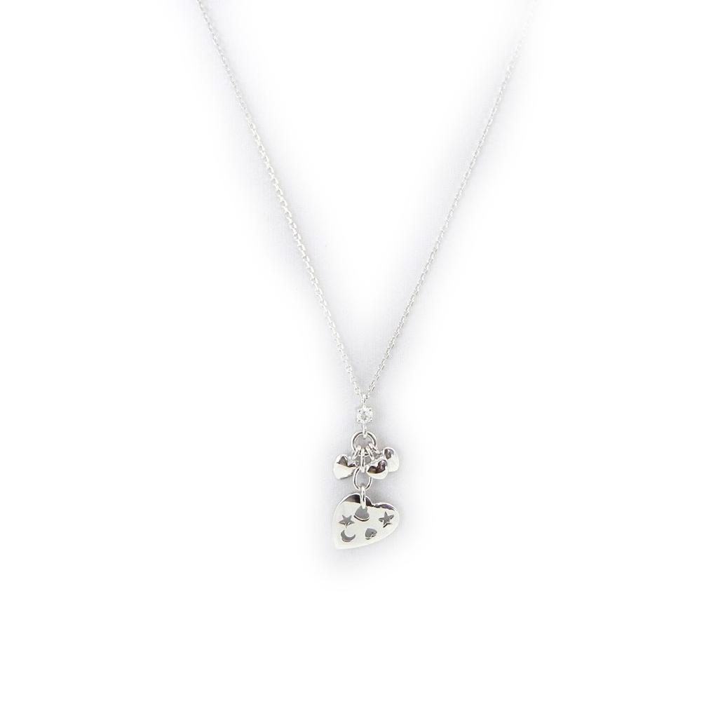 Altesse [G6888] - Silver Necklace 'Hymn To Love'