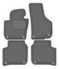 Velour Graphite Car Mats For: Skoda Superb II Sedan, Station Wagon (2008-2015)