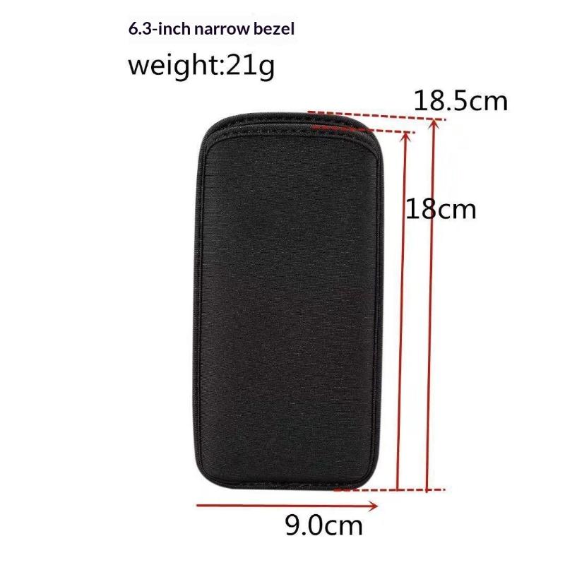 Universal Neoprene Protective Case Phone Bag For 15 14 13 12 11 Pro Max Power Bank Shockproof Cover