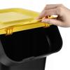 KADAX Trash Can 3x25L Set for Waste Sorting Container with Handle