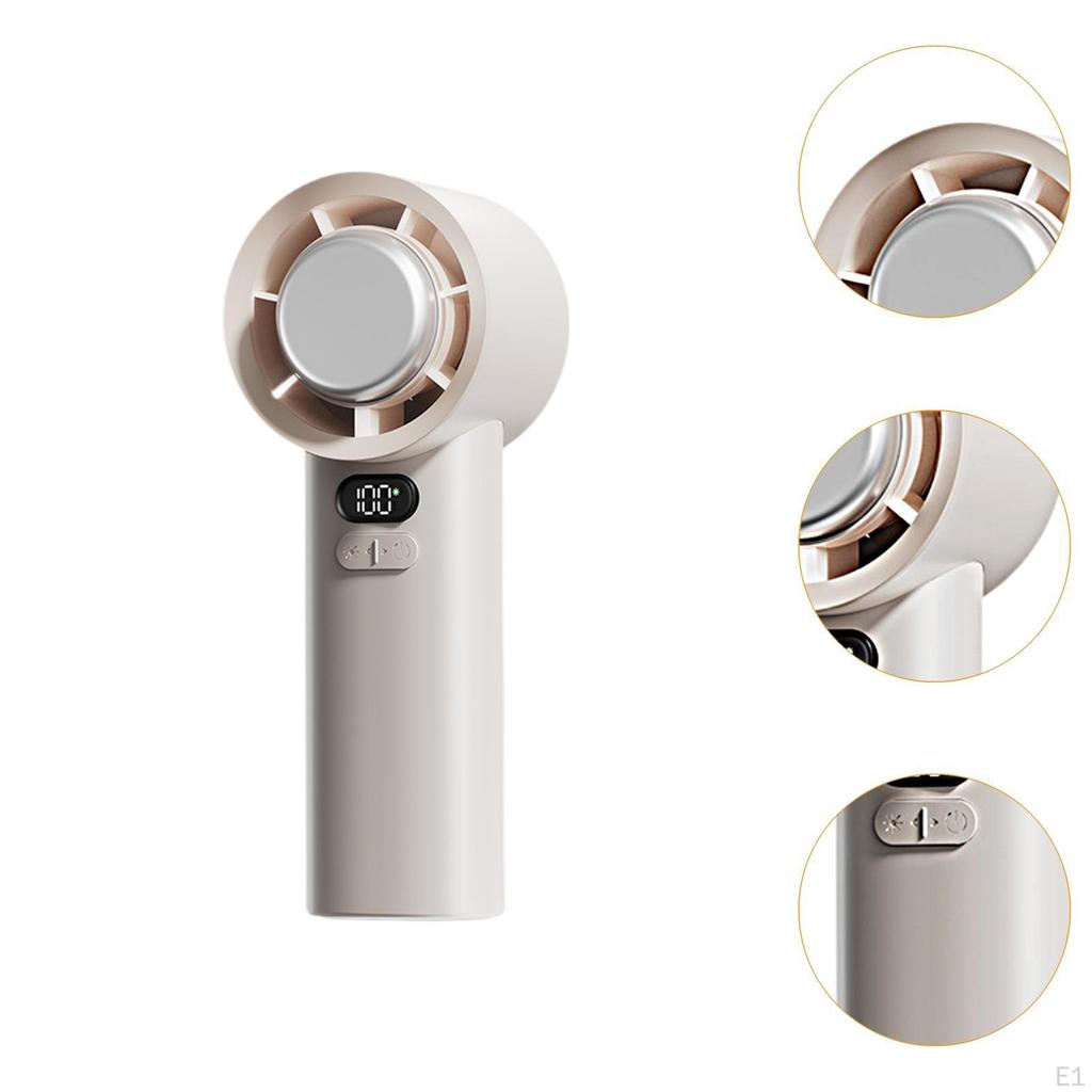 Compact Rechargeable Handheld Fan with Variable