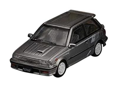 BM CREATIONS Scale Toyota Starlet Turbo S 1998 EP71 Silver Finished Product 64B0256 1/64 (RHD)