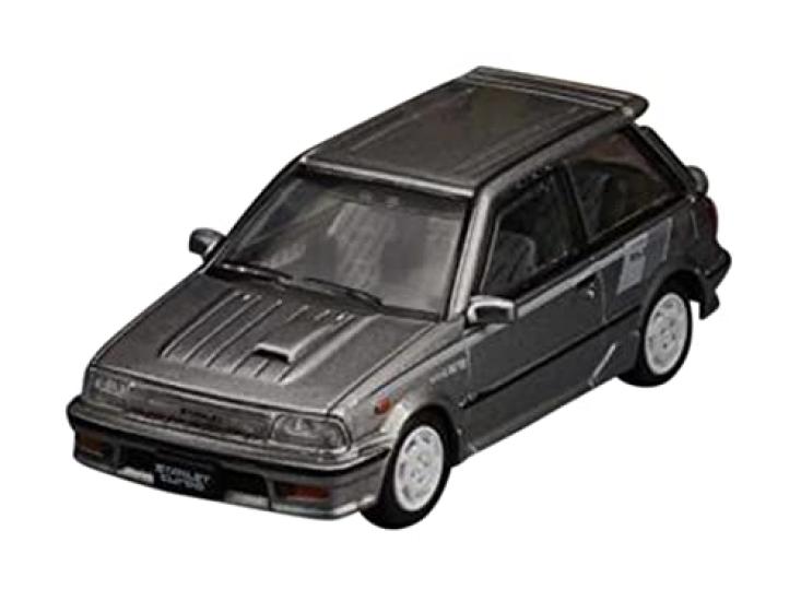 

BM CREATIONS Toyota Starlet Turbo S 1998 EP71 серебристый готовый продукт 64B0257 1/64 (LHD)