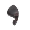 Ebony Wood Violin Chin Rest with Standard Bracket for 4 4 Size Music Instrument Accessory