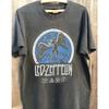 Led Zeppelin Band 1975 Tour Herren T-Shirt Lässig und Bequem Frühling und Sommer Neues Produkt Unisex T-Shirt