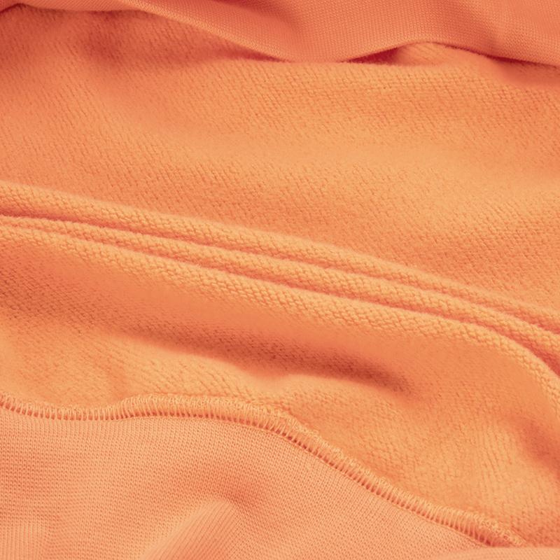 Nike Wns Air Flc Hoodie Logo Bestickt Sportlich Lässig Langarm Sweatshirt Damen Hoodies Orange DQ6916-871