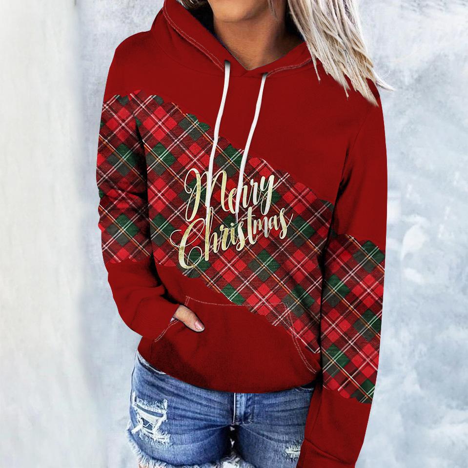 Autumn and Winter Women's 3D Printed Hooded Comfortable, Loose, Casual and Breathable Trend Hoodies & Sweatshirts (women’s)