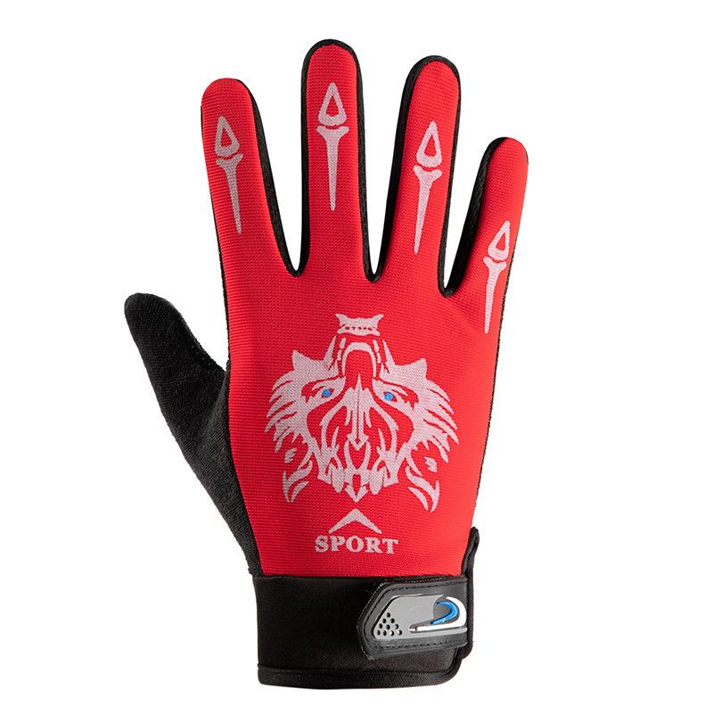 Cycling Half Finger Gloves for Spring and Summer Men and Women Outdoor Fitness Long Finger Motorcycle Thin Racing Gloves