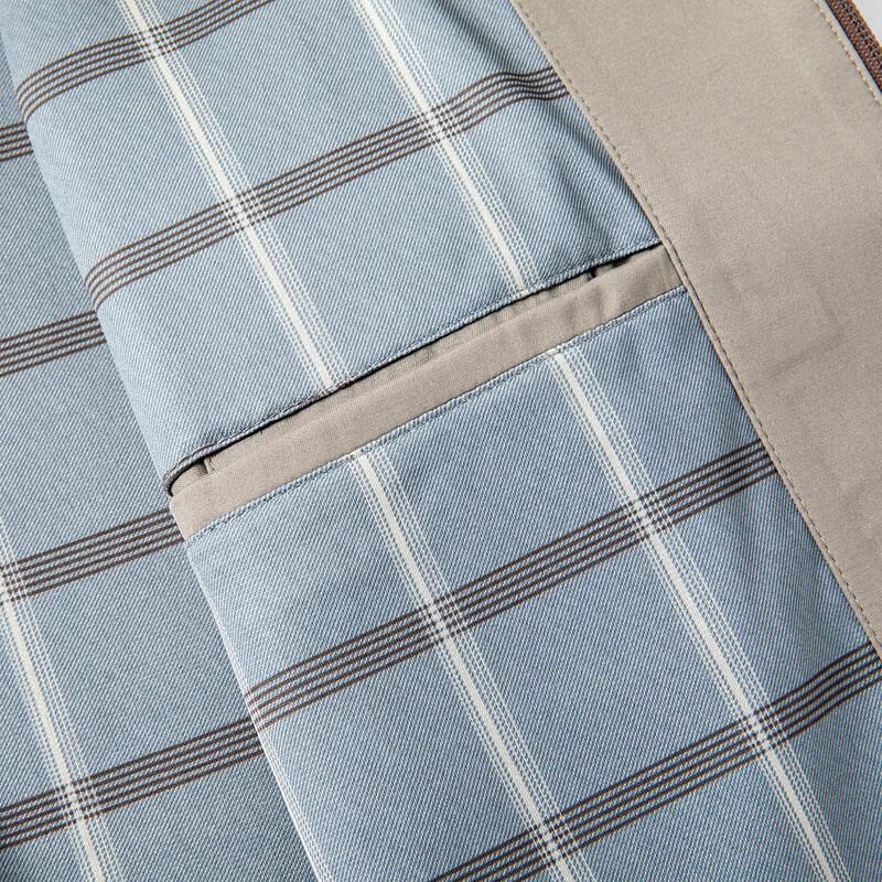 MONTAGUT Men's Mulberry Silk Blend Casual Jacket