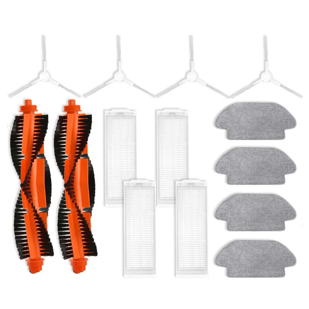 Pentru Xiaomi Robot Vacuum T12 / S10 / S12 / B106GL Accesorii de schimb Piese Perie laterală principală Filtru Hepa Lavetă de mop