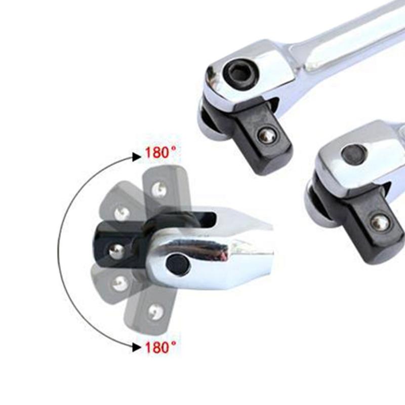 Easy to Use F Rod Socket Wrench Automotive Hand Tool High Carbon Steel Sleeve Spanner for Professional Car Repair Work