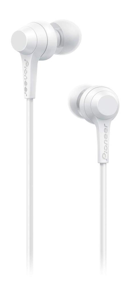Pioneer Headphones Smooth Base White SE-C1T In-Ear