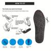 Unisex Magnetic Arch Support Insoles Acupoints Massage with Shock Absorption, Non-slip, Sweat-Absorbent Foot Care, Sports Office