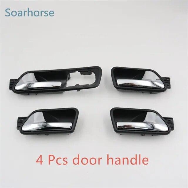 For VW Touran Caddy Car Chrome Inside Door Handle Inner