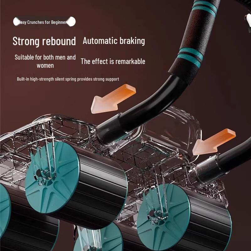 TLXT 468 Pro Ab Roller with Elbow Support, Counter & Kneeling Pad