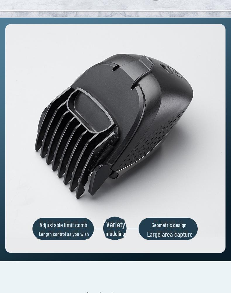 Rechargeable Electric Hair Clipper with Zero Blade for Men
