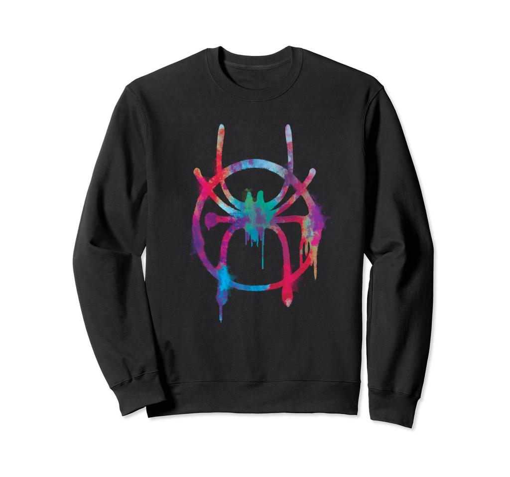 Marvel Spider-Man: Into the Spider-Verse Rainbow Icon Sweatshirt