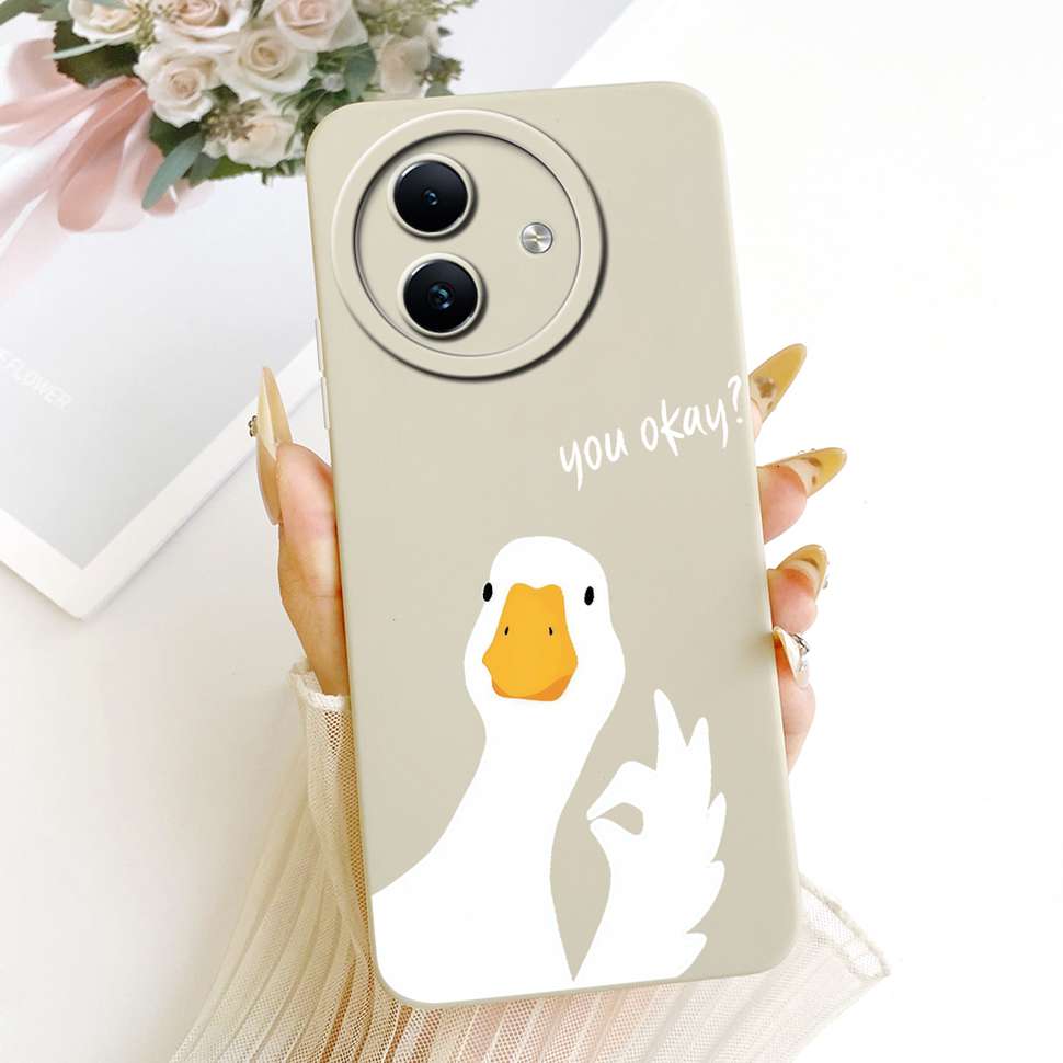 For itel S24 4G Case Loverly Cartoon Cat Soft Silicone Cover For ITEL S24 4G S667LN Shockproof Phone Cases Fundas