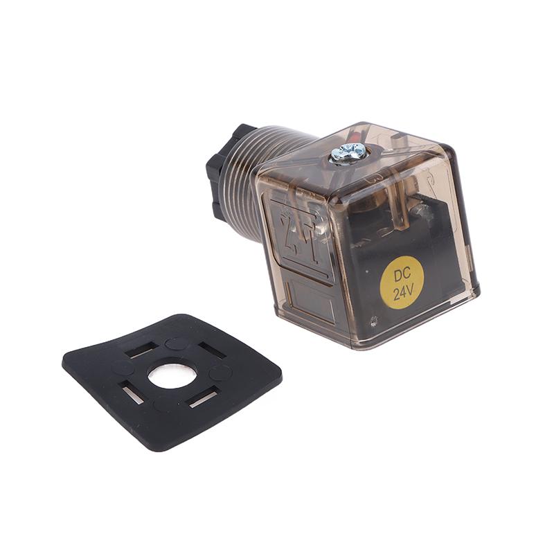 Magnetspulenstecker Hydraulikventil Transparent Spannung Universelles Zubehör DC24 Magnetventil Magnetventil