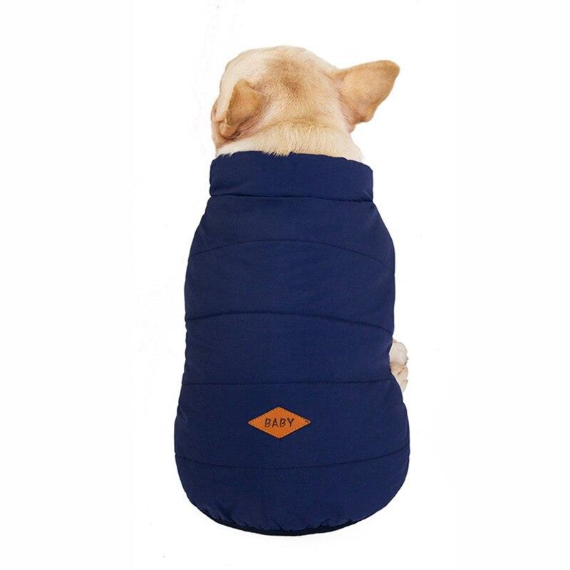 fleece lined dog coat